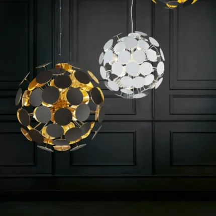 Laevalgusti liuhter Trio Lighting Discalgo 3631 Valge 3 1