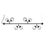 738793 Atom horizontal chandelier large smoke PACKSHOT 2