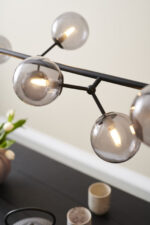 738793 Atom horizontal chandelier smoke LIFESTYLE2