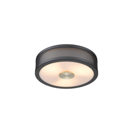 742356 Frame ceiling lamp black antique brass O24 PACKSHOT