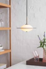 743599 Orbit pendant amber O24 LIFESTYLE