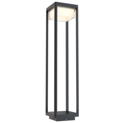 Õuevalgusti põrandavalgusti. Baker Street. Sisseehitatud LED 10W. IP 65. Kõrgus: 80 cm; Laius: 18 cm. Kõrge IP65
