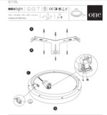 LightConcept Laevalgusti Laelamp 62130L OneLight skeem