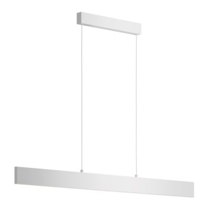 Rippvalgusti, ripplamp Step P010PL-L30W. Maytoni, Saksamaa. LED 30W. Valgustemperatur: 3000K. Kaitseaste: IP 20. Kõrgus: 8 cm. Laius 4 cm. Sügavus 119 cm. Korpuse materjal: Metall Värv: Valge.