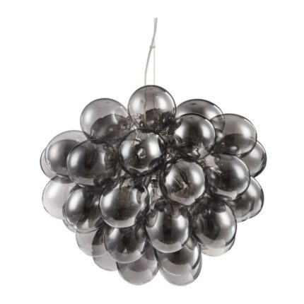 Rippvalgusti Balbo MOD112-08-N. Maytoni, Saksamaa. 8 pirni G9 28W. Kõrgus: 40cm. Diameter 50cm. Keti pikkus: 120 cm. Reguleeritav kõrgus. IP 20 Material: Metal. Värv: Nikke