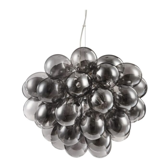 Rippvalgusti Balbo MOD112-08-N. Maytoni, Saksamaa. 8 pirni G9 28W. Kõrgus: 40cm. Diameter 50cm. Keti pikkus: 120 cm. Reguleeritav kõrgus. IP 20 Material: Metal. Värv: Nikke