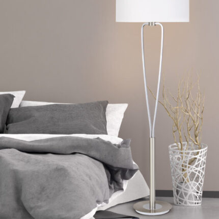 Põrandalamp_TrioLighting_Paris_Nikkel_1 pirn_60W_LightConcept_400200107 A 1