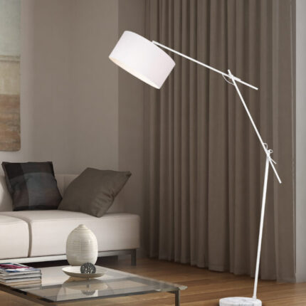 Põrandalamp_TrioLighting_Ponte_ Valge_1 pirn_27W_LightConcept_401600131 A