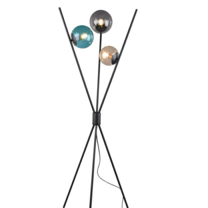 Põrandalamp_TrioLighting_Lance_Must_3 pirn_28W_LightConcept_403400317