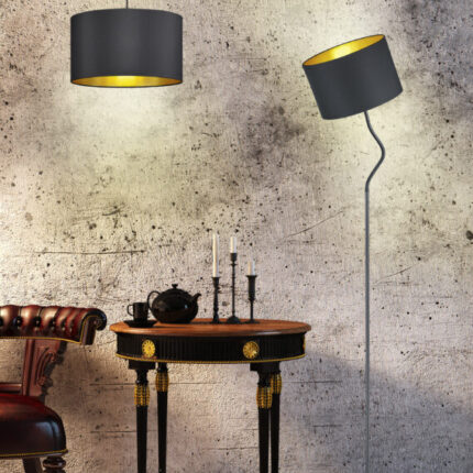 Põrandalamp_TrioLighting_Hostel_Must-Kuld_1 pirn_60W_LightConcept_408290179 A