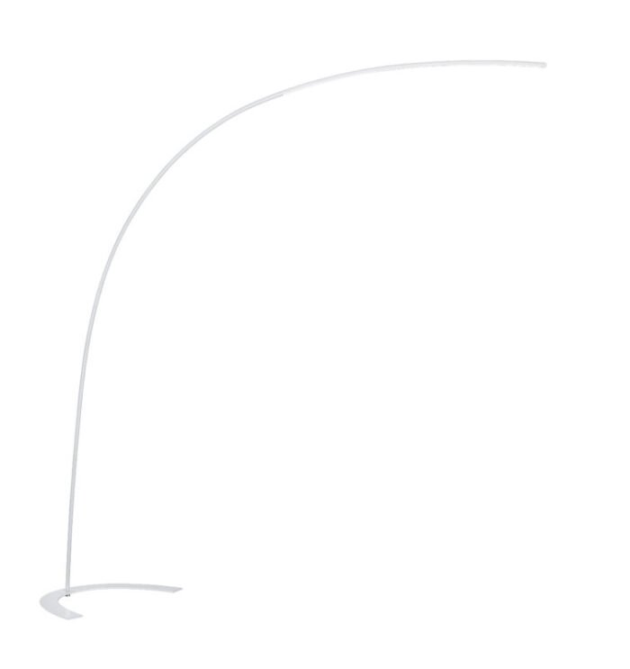 Põrandalamp, põrandavalgusti SHANGHAI, Valge, incl. 1x SMD LED, 18W · 1x 2000lm, 3000K, Materijal - Metall. Kõrgus 210 cmcm, IP20, hämardatav, 427511801 LightConcept