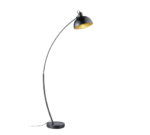 Porandalamp RECIFE Must 1 pirn E27 60W Materijal Metall. Korgus 155 cmcmR46041032 LightConcept