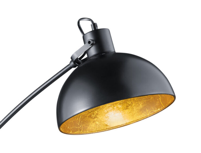 Põrandalamp, põrandavalgusti RECIFE, Must matt, 1 pirn E27, 60W, Materijal - Metall. Kõrgus 155 cmcm, IP20 R46041032 1