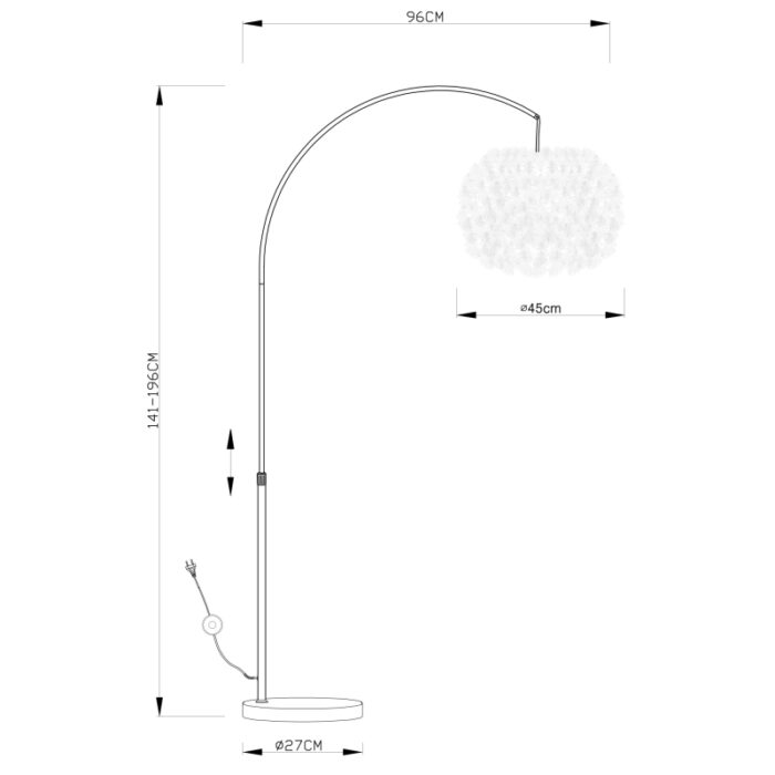 Põrandalamp_Globo_Katunga_ Nikkel_1 pirn_LightConcept_katunga 15057s g21466 4