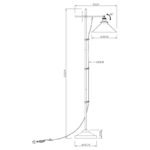 Põrandalamp_Globo_Lenius_ Vask_1 pirn_LightConcept_lenius 15053s g19638 3