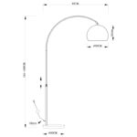 Põrandalamp_Globo_ Newcastle_ Nikkel_1 pirn_LightConcept_newcastle 58227 g12222 3