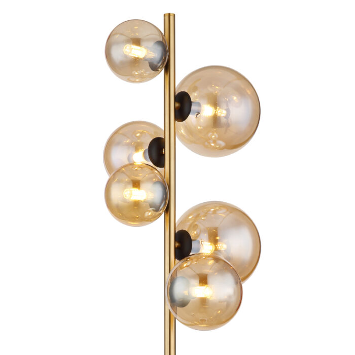 Põrandalamp_Globo_Riha_ Must_6 pirni_LightConcept_riha 56135 6s g27318 3