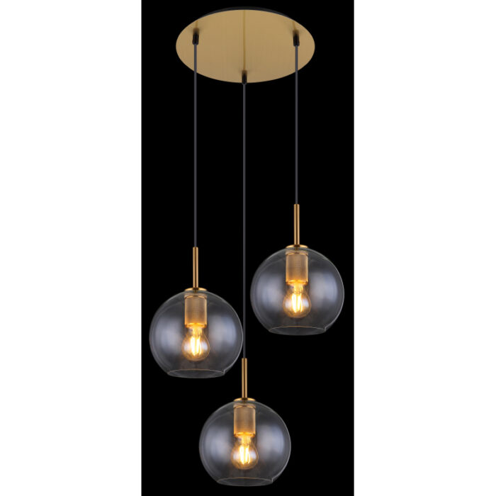 Laelamp adara 15462h1 Globo Austria 3 pirni E27 Vask Light Concept 2