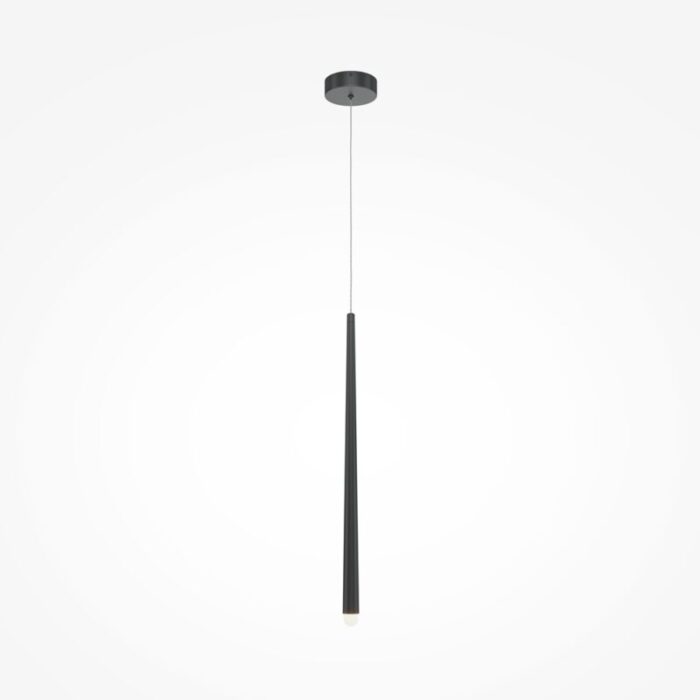 Ripplamp, LED Cascade MOD132PL-L28BK, Must, LED 9W, 4000K, 500lm,  Alumiinium, Kõrgus 82.5-218.8cm