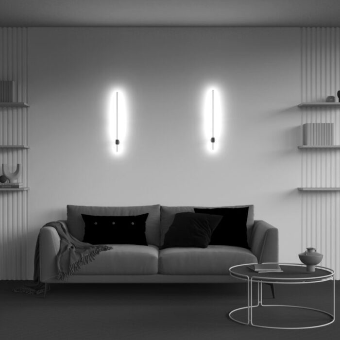 Seinalamp LightConcept Maytoni C070WL L6GB3K on interioor