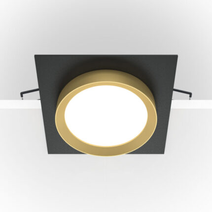 Kohtvalgusti Suvisvalgusti Maytoni Must Kuld DL086 GX53 SQ BG LightConcept 4