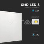 LED paneel suvistatav VTAC LED73292 4000K 600x600mm LightConcept 5