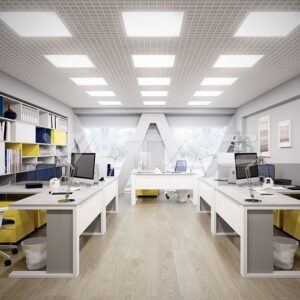 LED paneel suvistatav VTAC LED73292 4000K 600x600mm LightConcept interioor