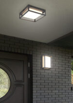 Entrance to a huge house