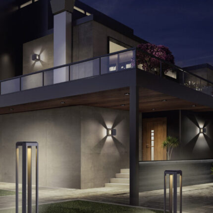 Modern house exterior