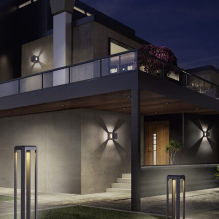 Modern house exterior