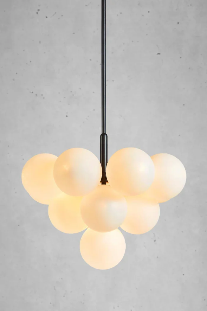 Ripplamp Merlot MarkSlojd 13 pirni G9 18W Must LightConcept