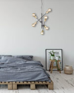 mock up wall interior. Wall art. 3d rendering, 3d illustration