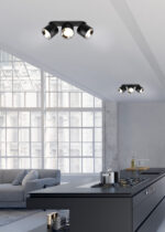 3D Illustration of a new modern city loft apartment.