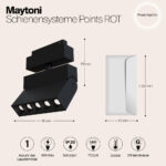 Siinivalgusti Maytoni TR015 2 10W3K B LED 10W 3000K Lightconcept 4