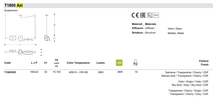 Ripplamp Italamp Axi 1805 LED 38W 3000K LightConcept skeem 2