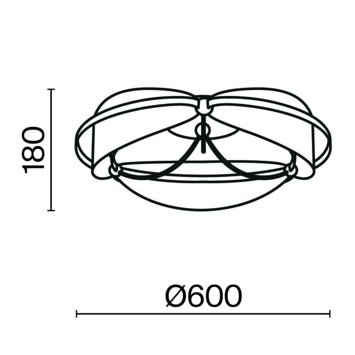 Laevalgusti Breeze LED 3000K MOD281CL L45BS3K Light Concept 6