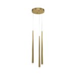 Ripplamp, LED Cascade MOD132PL L18BSK, Maytoni Saksamaa, LED 19W, 1400lm, 3000K 4000K, Messing, Alumiinium 1