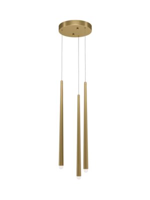 Ripplamp, LED Cascade MOD132PL L18BSK, Maytoni Saksamaa, LED 19W, 1400lm, 3000K 4000K, Messing, Alumiinium 1