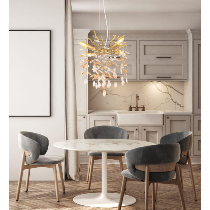 Lühter QUEENA-GL-64138HG ambience